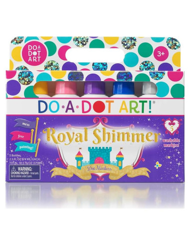 Marcadores Do A Dot Art! 5 Colores Brillantes Lavables