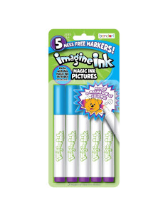 Marcadores Imagine Ink Bendon - Paquete de 5 sin desorden