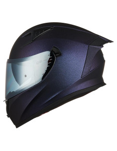 Casco de Motocicleta ILM Z501 Grande Púrpura Camaleón