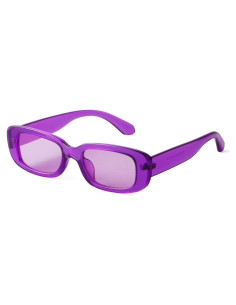 Gafas de sol rectangulares ADE WU unisex retro 90s UV400