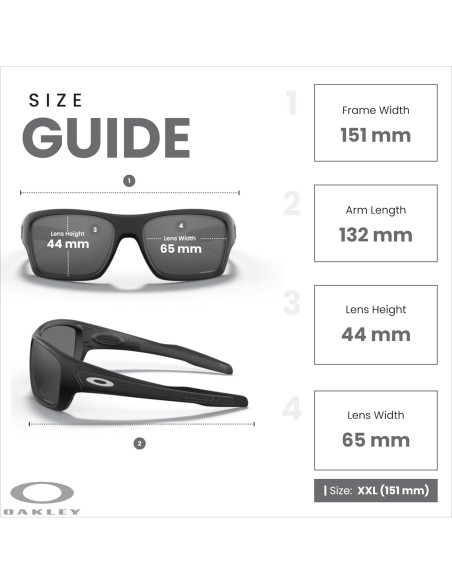 Gafas de sol Oakley Turbine para hombres + correa + kit