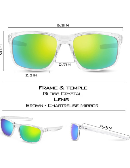 Gafas de sol polarizadas KastKing Toccoa unisex UV 101%