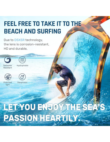 Gafas de sol deportivas TOREGE polarizadas para deportes