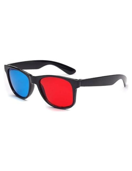Gafas 3D Labriciyon Rojas y Azules Universales 3D