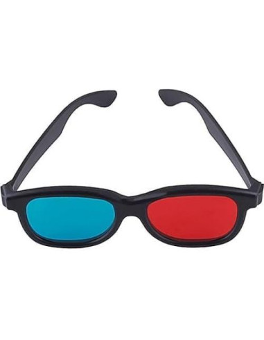 Gafas 3D Labriciyon Rojas y Azules Universales 3D