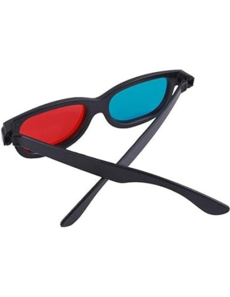 Gafas 3D Labriciyon Rojas y Azules Universales 3D