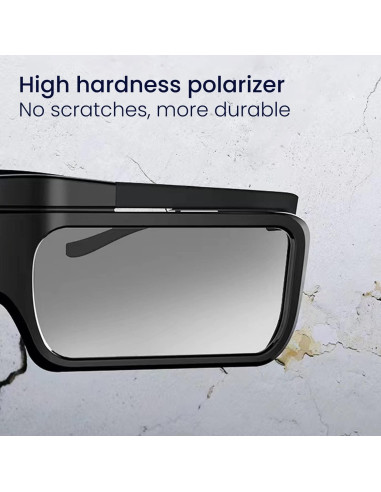Gafas 3D JMGO recargables DLP-Link 40h ligeras 26g