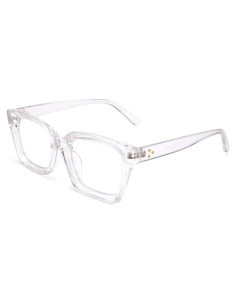 Gafas Cuadradas FEISEDY para Mujeres - Lentes Claros 50mm