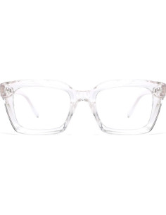 Gafas Cuadradas FEISEDY para Mujeres - Lentes Claros 50mm 2