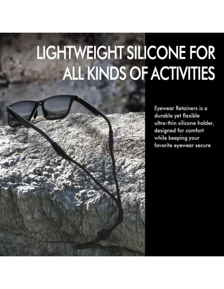 Correa Ajustable para Gafas - 3 Pcs - Suave y Cómoda