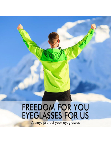 Correa Ajustable para Gafas - 3 Pcs - Suave y Cómoda