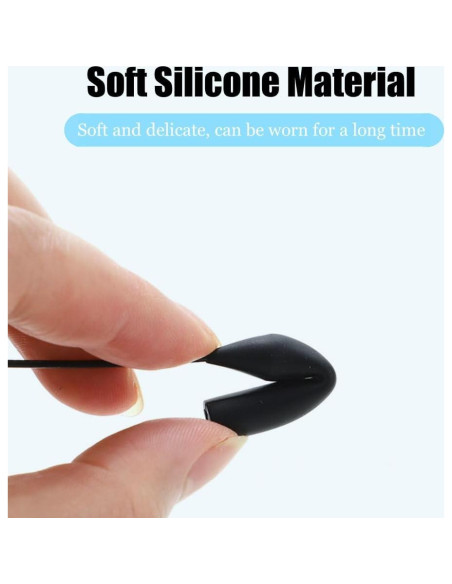 Correas Ajustables para Gafas 4 PCS - Negro - Deportivas