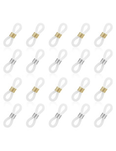 Extremos de Cadena para Gafas HUIHUIBAO 20 Piezas Ajustables