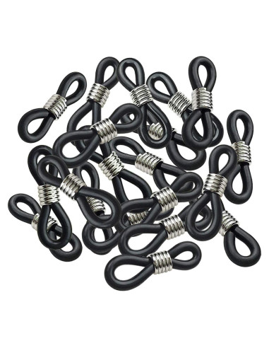 Conectores de Goma Ajustables TTSAM 20 Piezas para Gafas