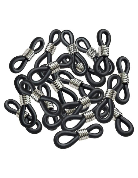 Conectores de Goma Ajustables TTSAM 20 Piezas para Gafas