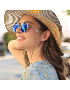 Cadena de Gafas Humlbird para Mujeres 65.5 cm Cristal Natural 2