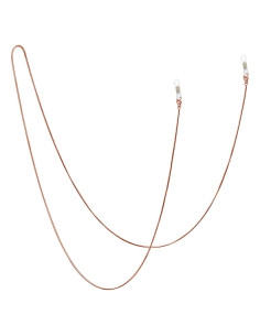 Cadena para Gafas Jmkcoz 80cm Acero Inoxidable Oro Rosa