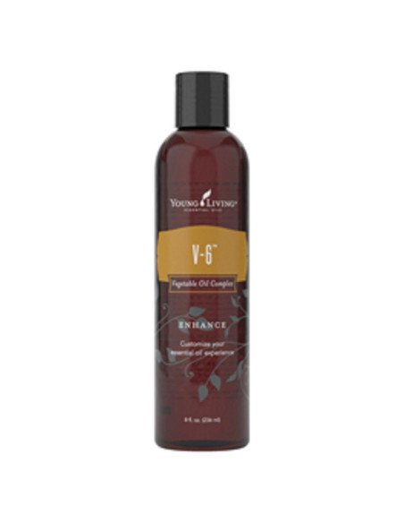Aceite Vegetal V-6 Young Living 240 ml - Hidratante y No Manchante