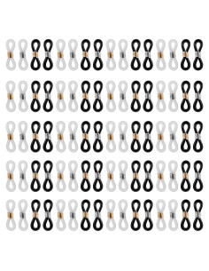 100 Conectores de Silicona para Gafas Ajustables WY LIGHTING