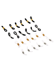 Extremos de cadena para gafas CTZD - 24 piezas antideslizantes