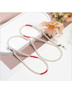 Cadena de Gafas BILIONE de Perlas 79 cm para Mujeres 2