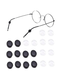 10 Pares de Agarre de Gafas de Silicona Antideslizante