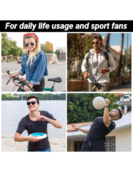 Agarres de Oído MUIIGOOD para Gafas de Algodón Suave