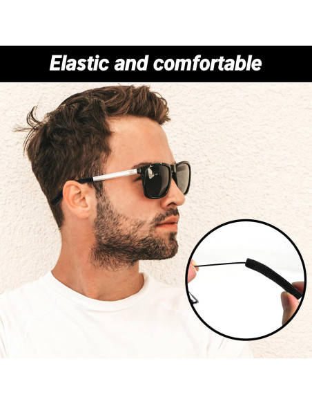 Agarres de Oído MUIIGOOD para Gafas de Algodón Suave