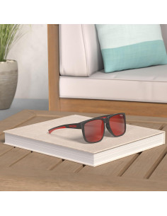 Gafas de sol Tifosi Swank - Lentes ahumados con espejo rojo 2