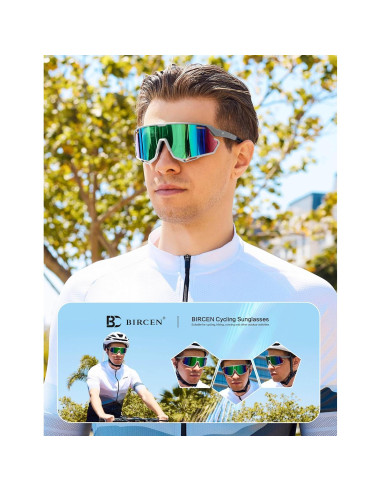 Gafas de sol BIRCEN deportivas para ciclismo y béisbol
