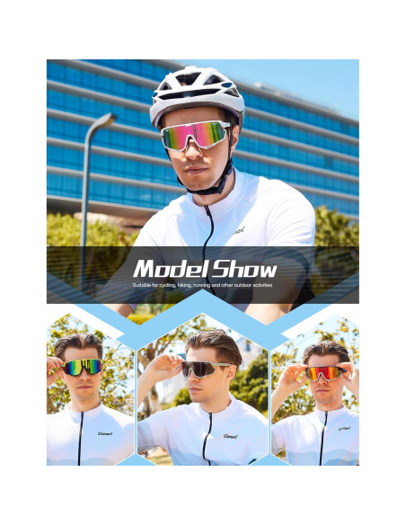 Gafas de sol BIRCEN deportivas UV400 para ciclismo y béisbol Gafas de sol BIRCEN deportivas UV400 para ciclismo y béisbol