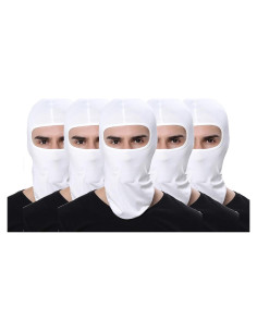 Paquete de 5 Mascarillas Balaclava Hombre A Prueba de Polvo