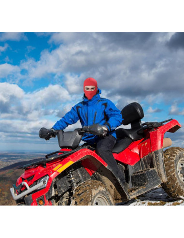 Paquete de 5 Mascarillas Balaclava Rojas para Hombre