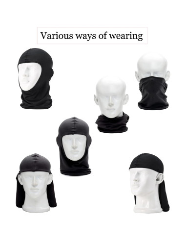 Paquete de 5 Mascarillas Balaclava Rojas para Hombre