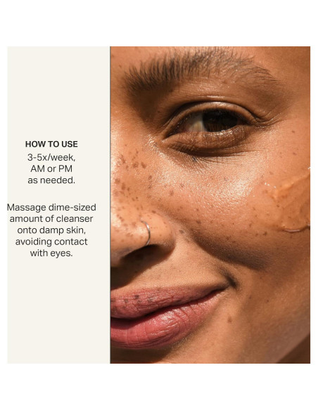 Limpiador Facial AHA Cocokind 125g - Suave y Exfoliante