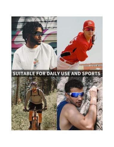 Gafas de sol deportivas Rosemal modelo 7221 polarizadas UV400