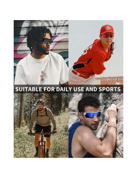 Gafas de sol deportivas Rosemal modelo 7221 polarizadas UV400