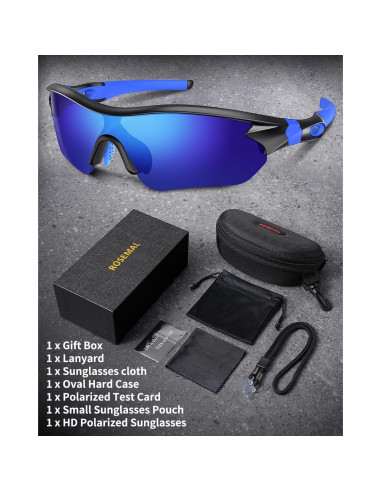 Gafas de sol deportivas Rosemal modelo 7221 polarizadas UV400