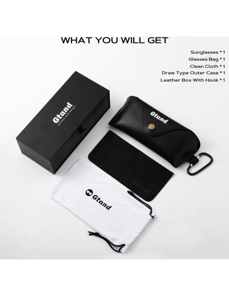 Gafas de Sol Gtand Unisex Retro Circulares 46mm Tinte Azul