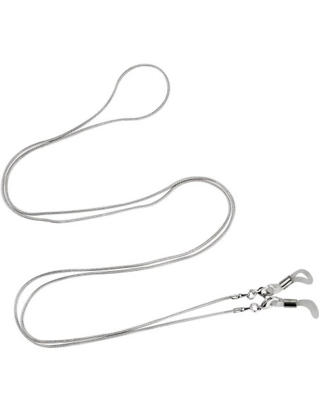 Cadena para Gafas Jmkcoz 80cm Acero Inoxidable Plateada