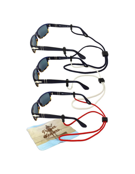 Retenedor de Gafas Peeper Keepers Ajustable con Paño Microfibra Retenedor de Gafas Peeper Keepers Ajustable con Paño Microfibra
