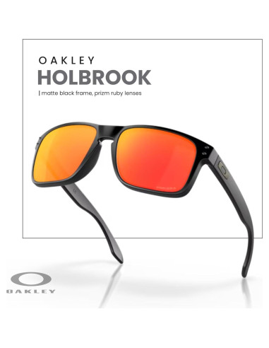 Gafas de sol Oakley Holbrook OO9102 con correa y kit