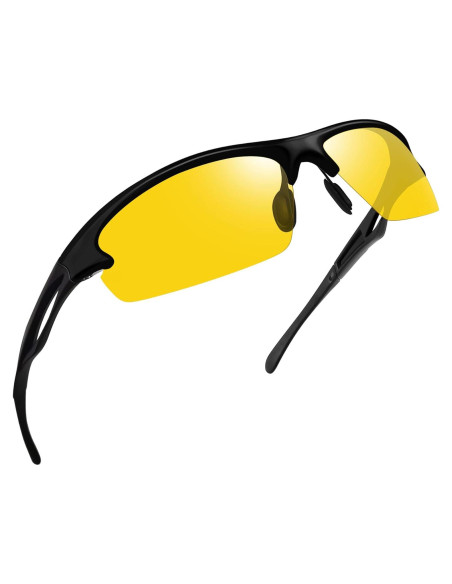 Gafas de sol deportivas Joopin UV400 para conducción nocturna Gafas de sol deportivas Joopin UV400 para conducción nocturna