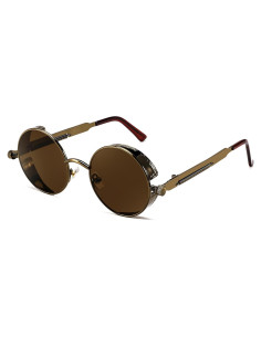 Gafas de Sol Retro Steampunk FEISEDY Modelo B1857 Bronce