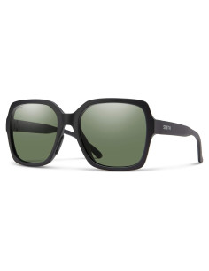 Gafas de sol Smith Flare, Negro mate/Gris polarizado
