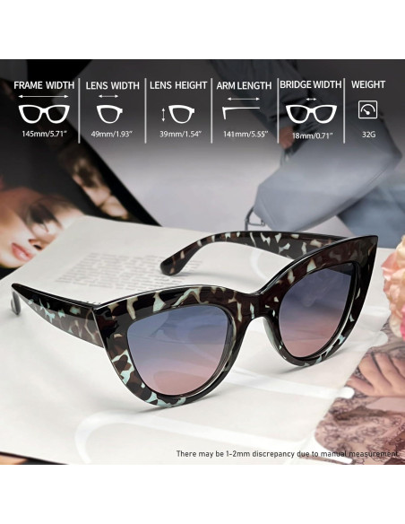 Gafas de sol ojo de gato Joopin polarizadas para mujer Gafas de sol ojo de gato Joopin polarizadas para mujer