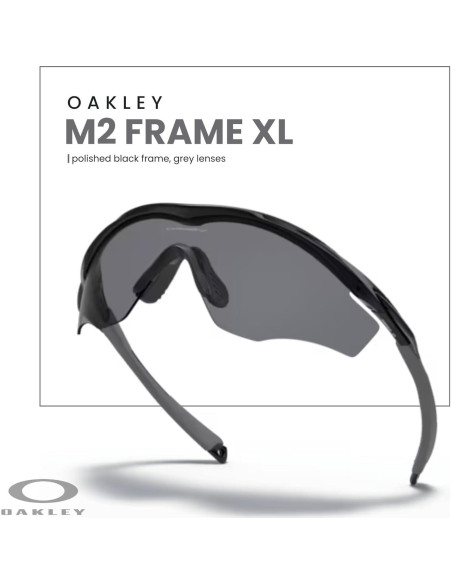 Gafas de sol Oakley M2 Frame XL para hombres + Correa + Kit Gafas de sol Oakley M2 Frame XL para hombres + Correa + Kit