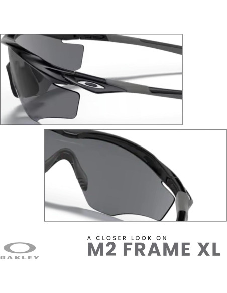 Gafas de sol Oakley M2 Frame XL para hombres + Correa + Kit Gafas de sol Oakley M2 Frame XL para hombres + Correa + Kit