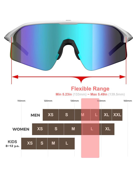 Gafas de sol polarizadas Viviendo tu tiempo qool para deportes