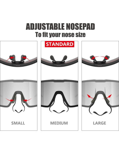 Gafas de sol polarizadas Viviendo tu tiempo qool para deportes